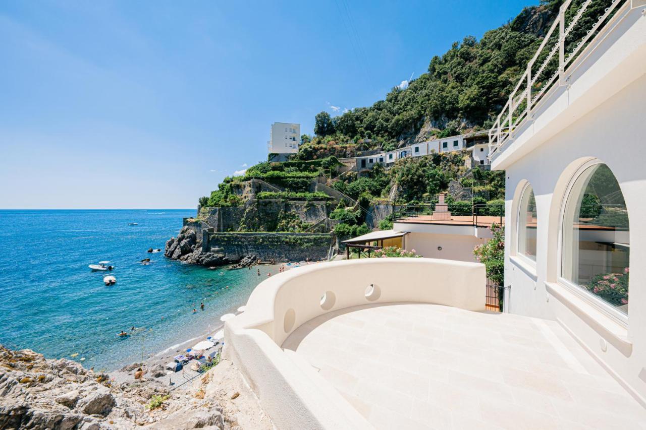 Acquachiara Seaside Luxury Villa In Amalfi Coast Maiori Exteriör bild