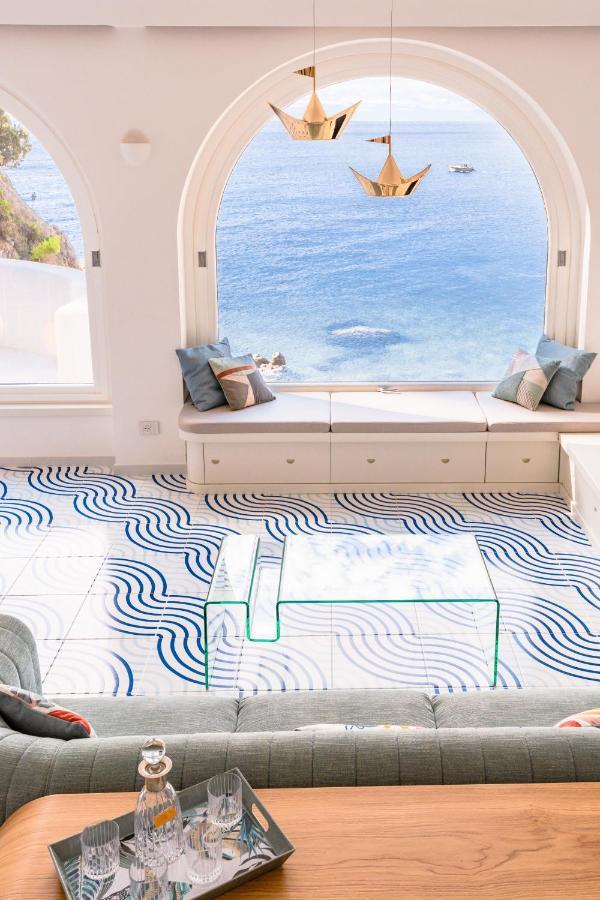 Acquachiara Seaside Luxury Villa In Amalfi Coast Maiori Exteriör bild