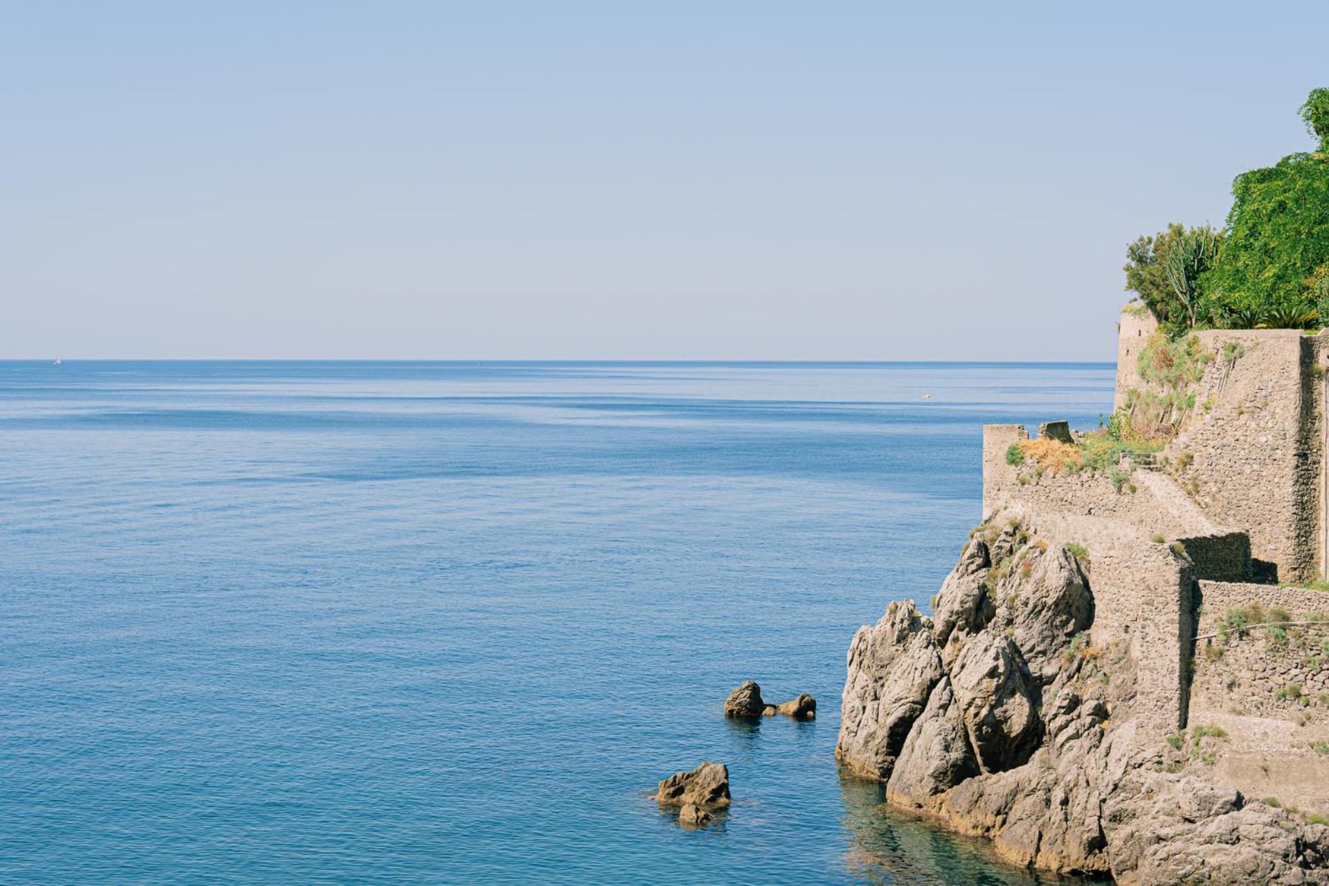 Acquachiara Seaside Luxury Villa In Amalfi Coast Maiori Exteriör bild