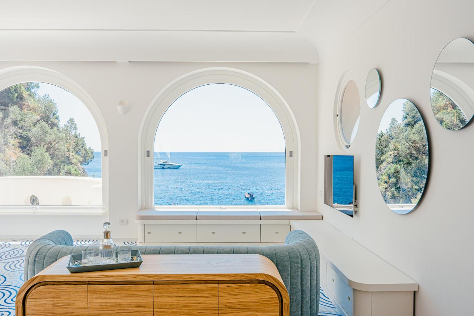 Acquachiara Seaside Luxury Villa In Amalfi Coast Maiori Exteriör bild