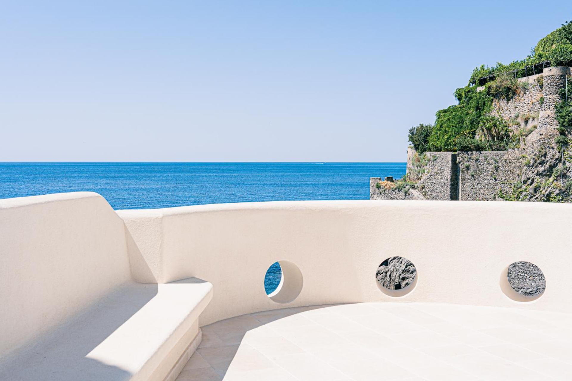 Acquachiara Seaside Luxury Villa In Amalfi Coast Maiori Exteriör bild